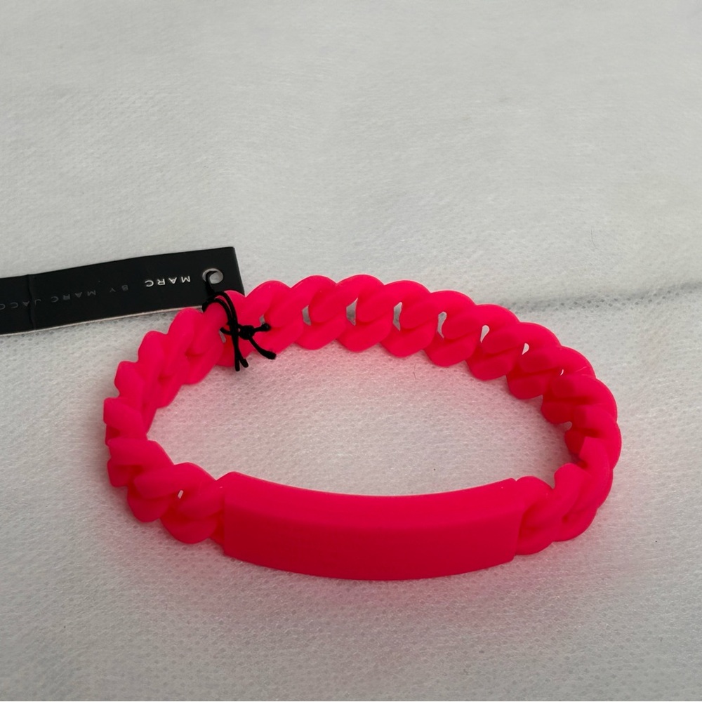 Marc By Marc Jacobs Neon Pink Bracelet